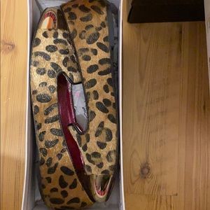 Leopard Slip- In Loafers